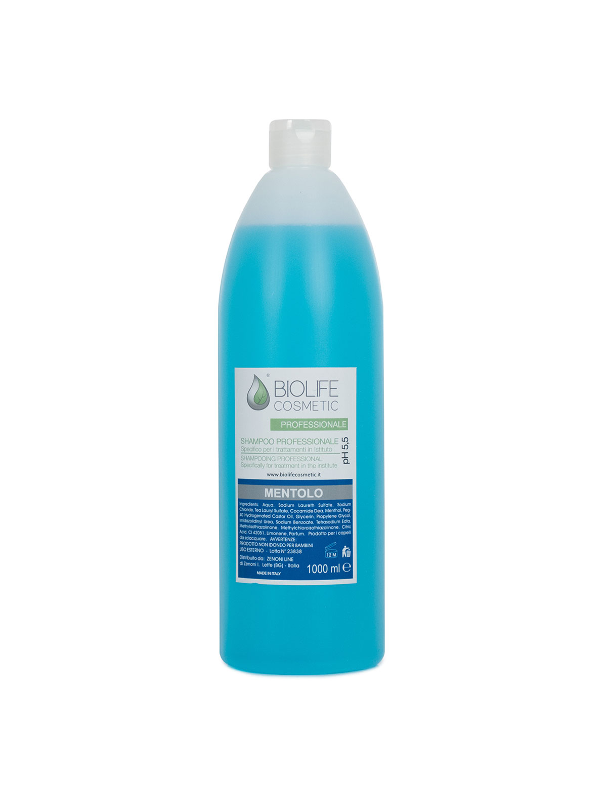 Shampoo-al-mentolo - Biolife Cosmetic